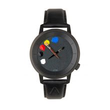 Montre Akteo Peinture 01 B – 38mm - Art Peinture - bracelet noir