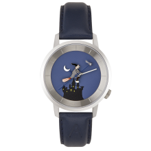 Montre Akteo Sorcière – 38mm - Onirique - bracelet bleu