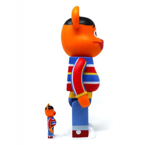 Figurine Medicom Toy 400% + 100% Bearbrick Ernie (Sesame Street) - Connect  Paris