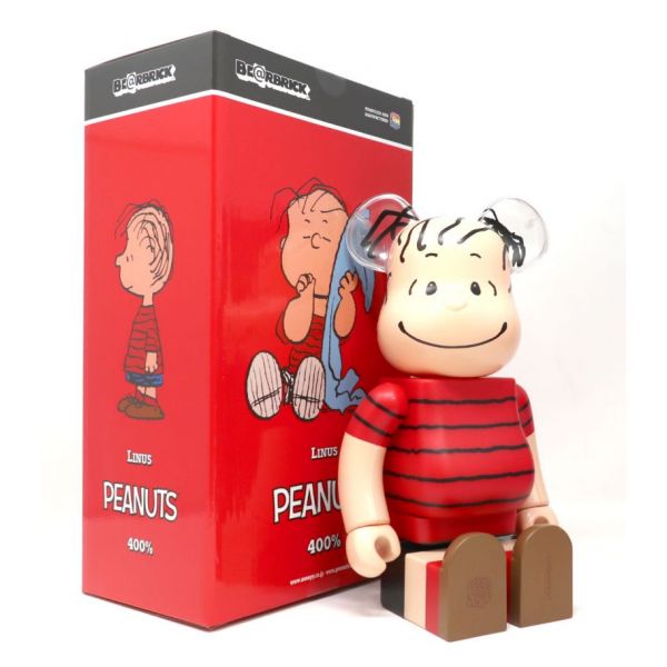 400% Bearbrick Linus (Peanuts) by Medicom Toy - Connect Paris